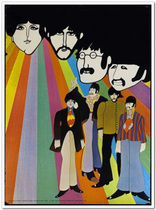 黄色潜水艇 电影海报 艺术电影 装饰画 原版授权