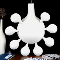 Peking Opera Club Fire Horse Spoon Mask DIY Handmade Kindergarten Students Handmade Painting Coloring Wooden