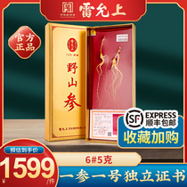 5 Kreallows Upper Noyama Courtesy Box Official Flagship Store Changbai Mountain Non-Lin Lower Mountain Ginseng Non-ginseng