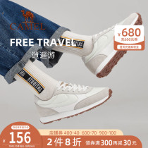 (Getaway) camel sneakers men 2021 spring and summer official light fashion trend soft bottom casual womens shoes