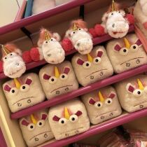 Japan USJ Universal Studios unicorn cartoon cute plush square pillow cushion