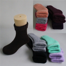 Childrens socks Childrens socks Wool childrens socks Boys and girls thickened terry warm sports tube winter