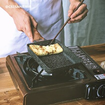 Maifanshi jade pot square thick egg roasted non-stick egg roll breakfast pot Japanese flat small frying pan frying pan
