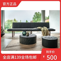Nordic Fashion Solid Wood Mound Living Room Multifunctional Tea House Log Tree Stump Bench Design Full Solid Wood Bench Customisation