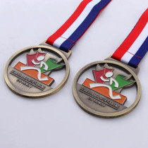 Three-dimensional kindergarten parent-child marathon June 1 Childrens Day medals Public welfare hiking running mountaineering medals customized