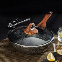 Wok Wok Non-stick wok Wok pan Wok wok Household wok Induction cooker Special gas stove is suitable