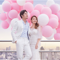 New travel photo birthday Red Love Balloon photo studio wedding photography location couple photo props lift balloon