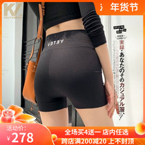 Safety pants womens summer Defense Light thin shark skin tight riding yoga shorts wear high waist three-point leggings