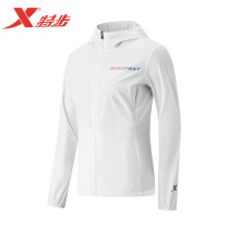 Special step Womens windbreaker 2021 summer sports casual stretch jacket breathable hooded zipper jacket 979228140204