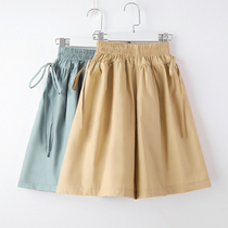 Girl Wide Leg Pants Summer Thin loose 50% Pants Pants Foreign Air Children Casual Pants CUHK Boy Seven Pants