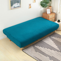 Sofa cover all-inclusive swastika can Nordic simple lazy non-slip corndown sofa cushion cover cloth