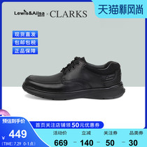 Clarks mens shoes classic simple casual first layer cowhide wild tide Cotrell Edge overseas stock