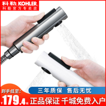 Kohler pressurized toilet spray gun toilet cleaning faucet high pressure handheld portable biubiu flusher 98100