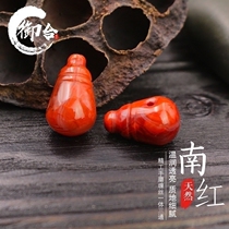 Natural South Red Manau unity Three-way Buddha head Liangshan Jiukou Buddha Tower Pacifier Tee Accessories Wenn Play Foe Beads DIY