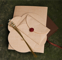 Vintage paint envelope letter paper set Romantic hipster European confession love letter seal seal holiday gift