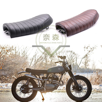 Motorcycle new retro crocodile leather cushion CG125 short caterpillar hump seat seat seat