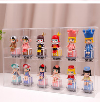 Acrylic ornaments display rack box Double bubble Matt doll display box Up to car dust box customization