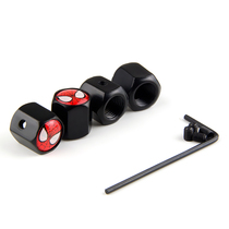 Spider-man modified car tire valve cap personality decoration valve core cover anti-theft universal built-in rubber ring