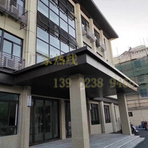 Gallery canopy aluminum veneer Buddha carbon paint aluminum plate facade decoration gas station street door billboard renovation