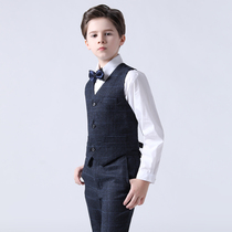 June 1 childrens dress Boy flower girl boy suit handsome piano performance suit suit little host spring