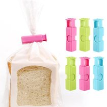 Snack bread sealing clip toast food bag sealing clip lock press type food fresh moisture-proof hot sale