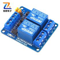 BESTEP New 2-way electromagnetic relay module 5v12v24v high and low level trigger dual optocoupler isolation