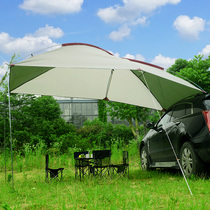 Outdoor roof tent Camping anti-rain Car side self-driving tour SUV car equipment Rear canopy tent