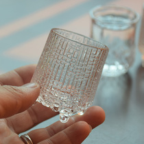 Lead-free crystal glass or two bai jiu bei shot glass shot glasses 50 ml ekoyan bei 6 12 suit thickening