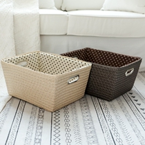 New knitting storage basket desktop storage basket finishing box car drawer type household sundries underwear storage box