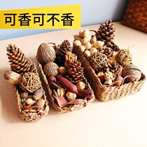 Natural dried fruit set creative ornaments decorative flowers Dried flowers decorative home DIY dried fruit photography props