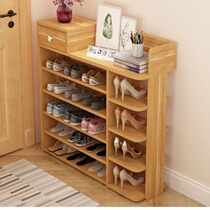 Shoe rack simple multi-layer dustproof shoe cabinet multifunctional economical household storage shelf special large capacity
