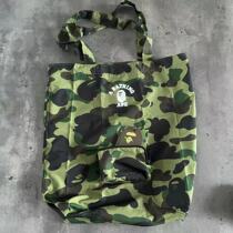 (Domestic Spot) Snow national sauce bape Aule can contain camouflay shopping bag eco-friendly bag 40 * 41* 14