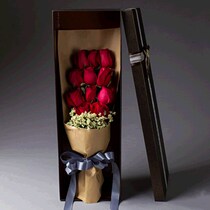 Rose gift box Zhejiang Ningbo city Elephant mountain Ninghai County Fenghua Yuyao Cixi City Tongcheng Fresh flower shop Courier Flowers