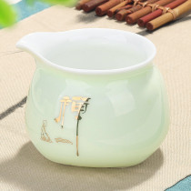 Fair Cup Ceramic Gongfu Tea Accessories Home Tea Sea Sub tea ware Glass Home Gongcup Suit Ru Kilo Kiln