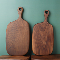 Black Walnut Wood Bread Japanese Solid Wood Fruit Choping board for wooden pizza household sushi board cut board Nordic