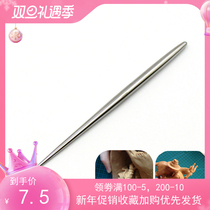 Ultra-light clay hand-made tools sculpture sludge texture Rod clay sculpture clothes wrinkled stainless steel detail needle