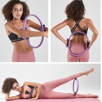 Yoga wheel beginner Pilates circle thin thigh artifact fitness equipment to practice shoulder open back Dharma yoga magic circle