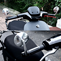 Baodao Ge Mavericks No. 9 electric E200 universal modified handle rearview mirror N1S handlebar round Mirror Mirror