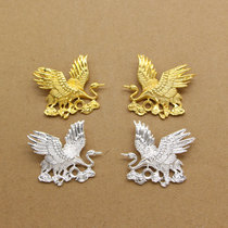 diy ancient style bride headdress phoenix crown step shake hair hairpin handmade jewelry material 36mm alloy crane accessories