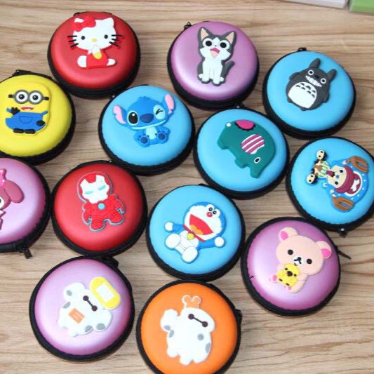 Guzheng nail bag coin bag Guzheng tape storage box Color mix and match do not pick patterns