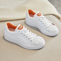 Small white shoes with skirts Summer and autumn shoes Women 2021 New ins tide bombing Street this year popular Board Shoes