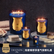 Cire Trudon authorized new French Blue Essence Scented Candle Soothing sandalwood Citrus gift recommendation
