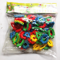 Bagged Children Plastic Collaged Software Future Star Building Block Kindergarten Desktop Early Education Puzzle Toy Small Gift