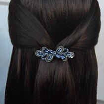 Hair card adult top clip bangs clip spring clip Small side clip Tie hair accessories horizontal clip Hair accessories vintage clip