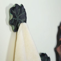 Adhesive hook single hook kitchen bathroom wall hanging single towel hook thick coat hook hook hook creative