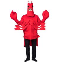 The Crawfish Merry Food Festival Stalls Nightmarket Seafood Market Promotions Great Lobster Cosplay Clothes Dress Costume Costume