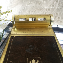 Incense Bar-Grocery Perpetual Calendar Ticket Holder Set