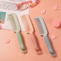 Comb female special long hair cute cartoon girl heart silicone handle portable anti-static girl hair comb