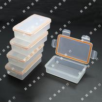 2 x 18650 or 4 x 16340 batteries Waterproof transparent storage box Battery box storage box Plastic box