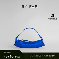 BY FAR Kubi crystal cylinder axillary underbag retro small crowdsourced handbag Single shoulder bag advanced senses womens bag